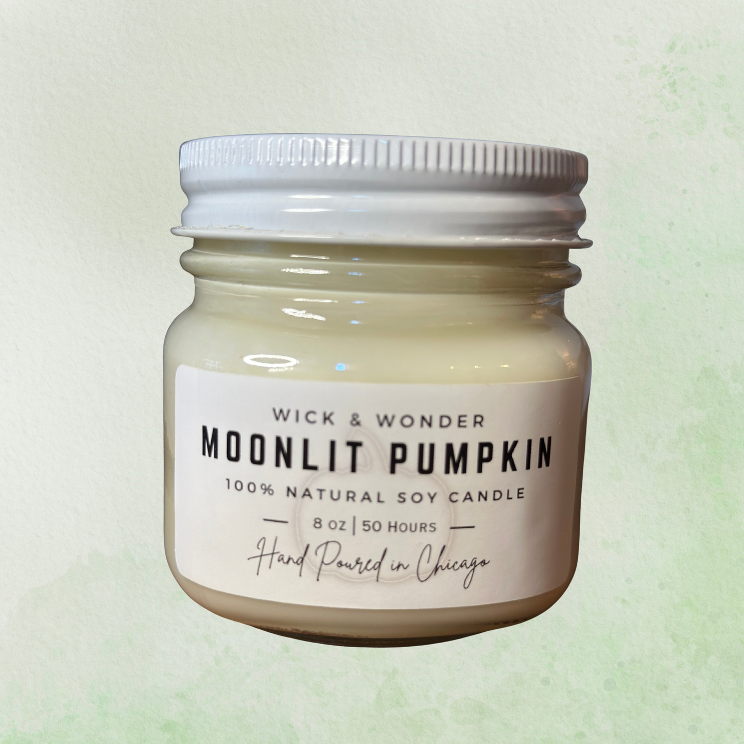 Moonlit Pumpkin Scented Candle, 8 oz.