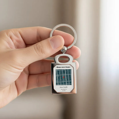 Personalized Housewarming Keyring