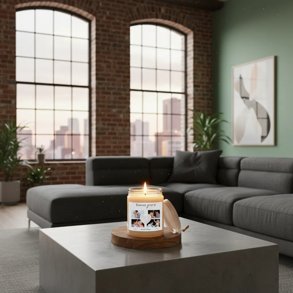 Personalized Forever Yours, Candle, 9 oz.