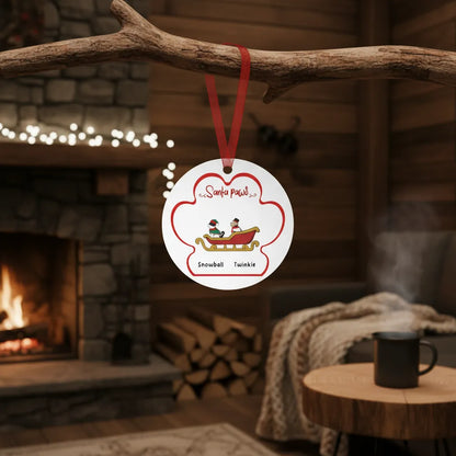 Personalized Pet Ornament With Names & Styling