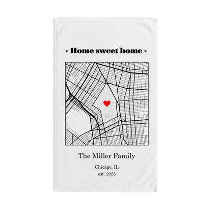 Personalized Hand Towel | Housewarming Gift