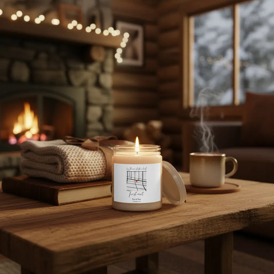 Personalized Map Scented Candle , 9 oz.